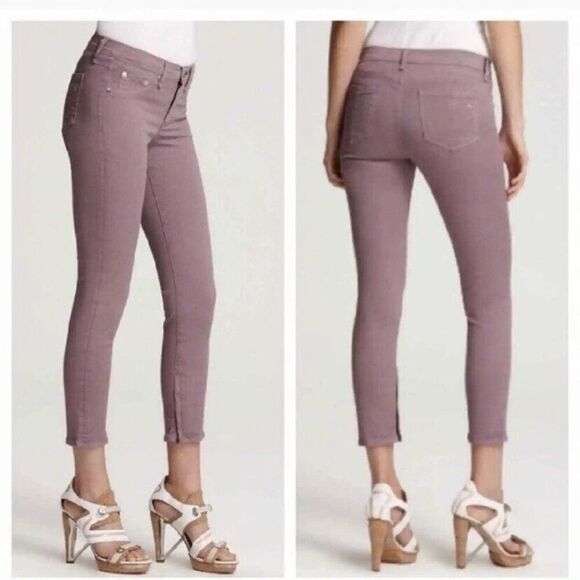 Rag & Bone Zipper Capri Ankle Jeans Size 24 - Picture 1 of 12
